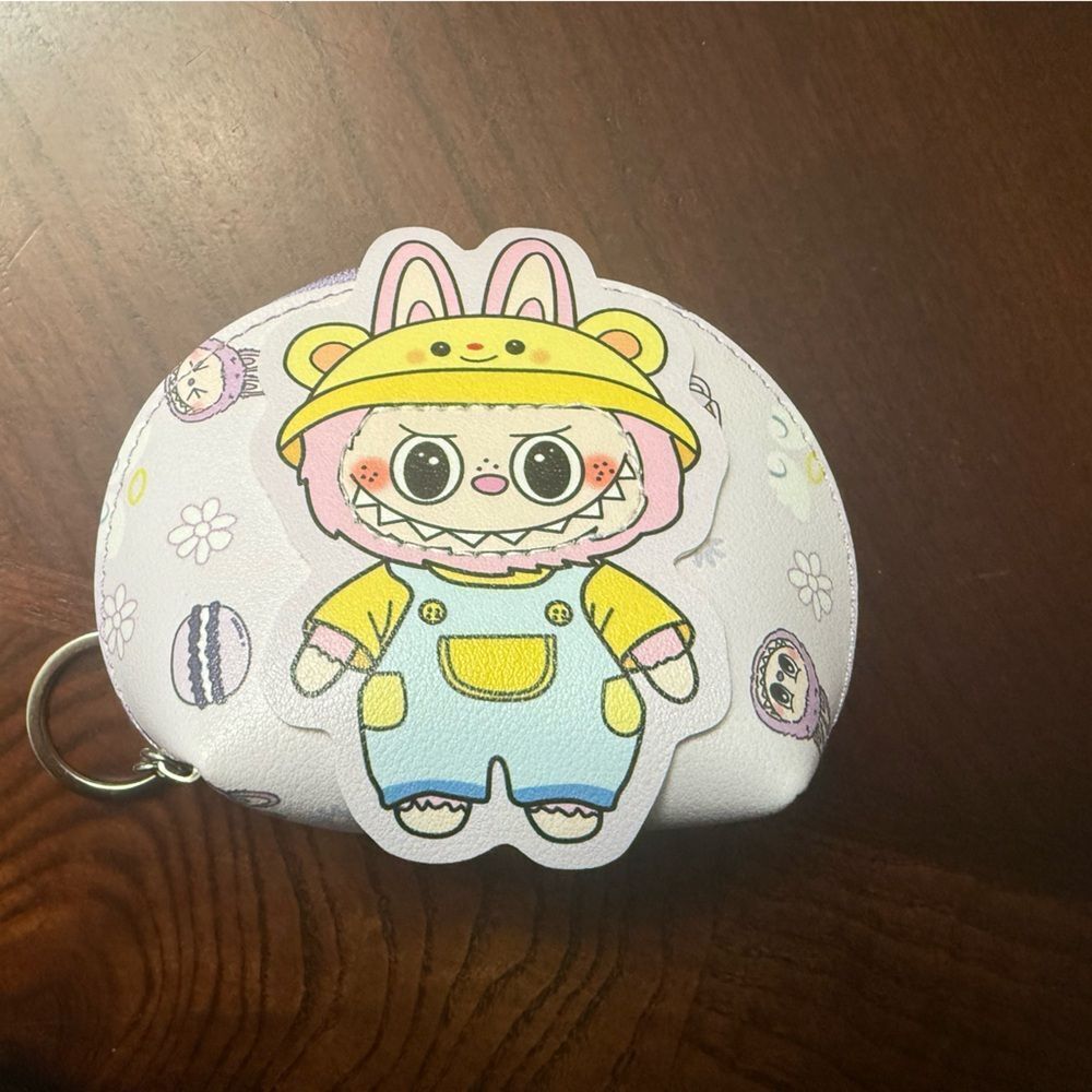 New panini Cute Coin Purse with Keyring